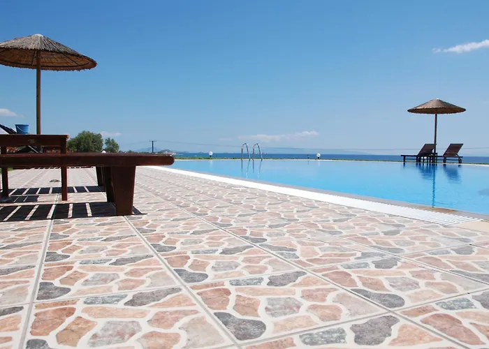 Lägenhetshotell Koulas - Red Agios Prokopios (Naxos)